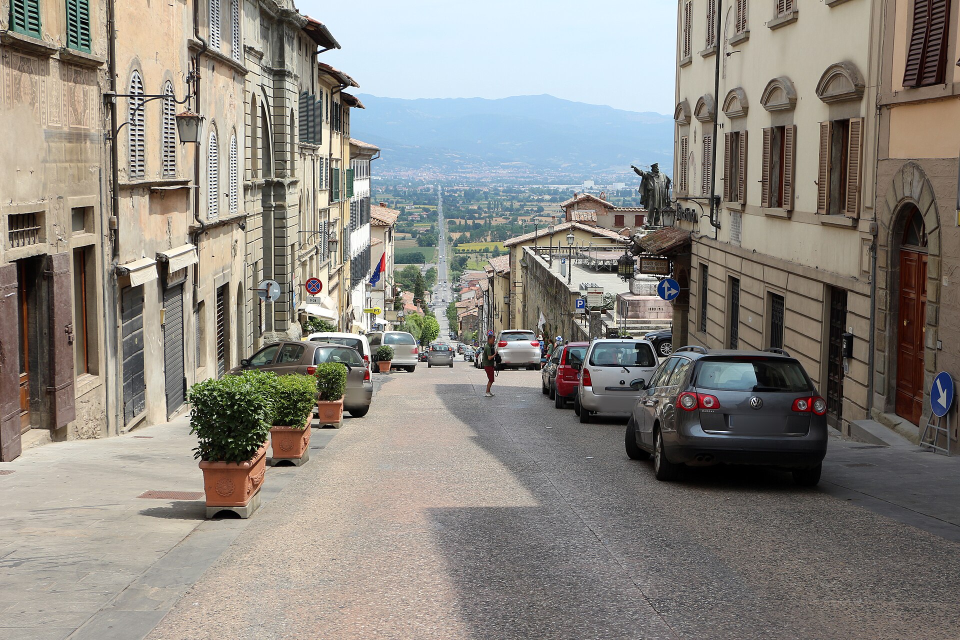 Veduta di Anghiari